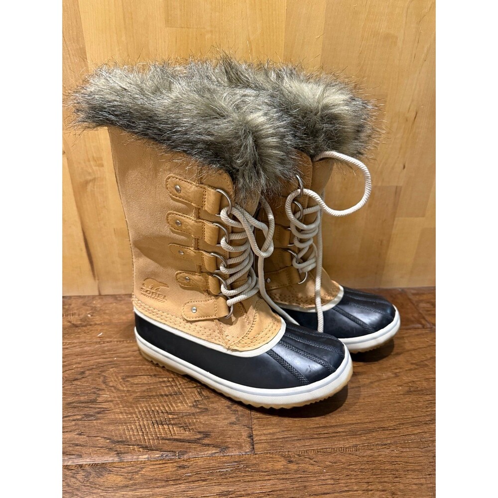 Sorel Caribou Buff Waterproof Winter Snow Boots NL 1005-280 Women's Size 6 New